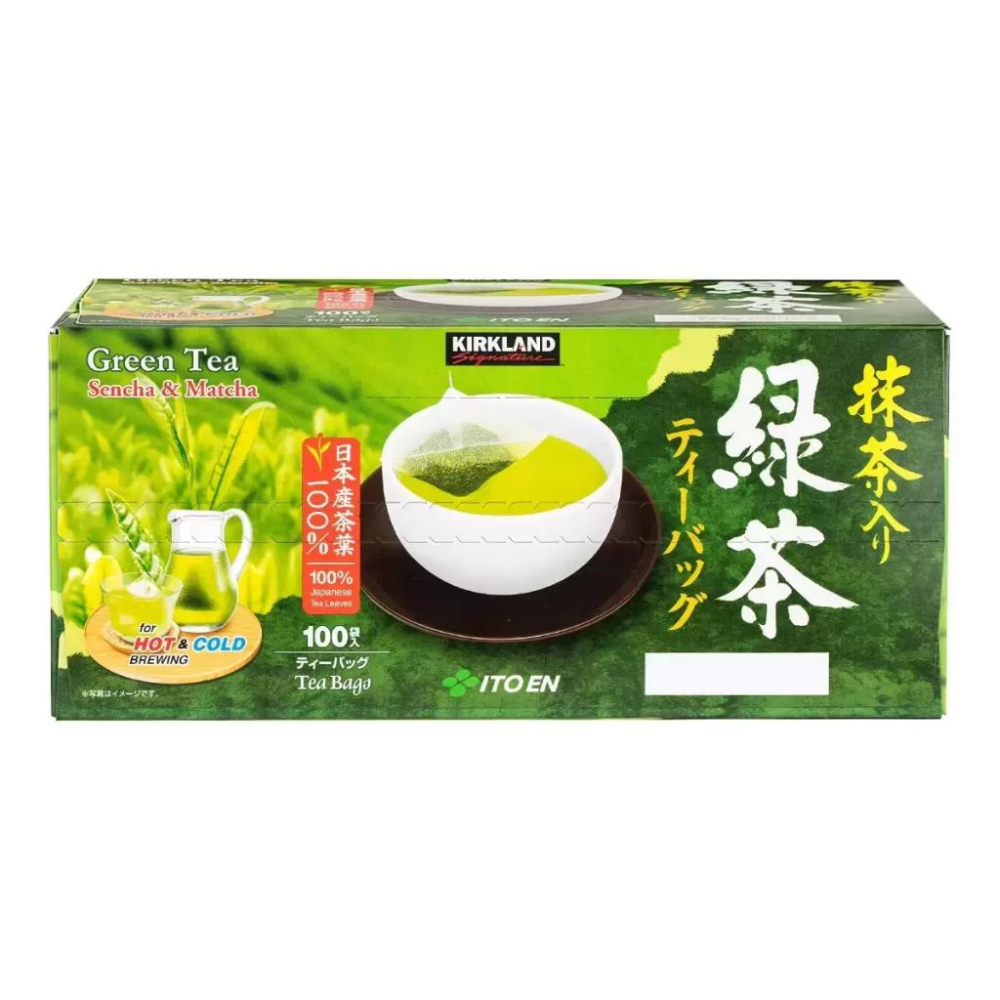 🔥快速出貨🔥好市多商品代購🔥 科克蘭 日本綠茶包 1.5公克 X 100入 日本原裝 Costco代購 好市多代購 代買-細節圖4