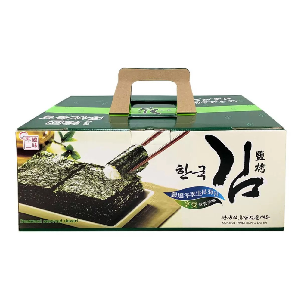 🔥快速出貨🔥好市多商品代購🔥 韓味不二 鹽烤海苔 5公克 X 36入 韓國海苔零食 好市多代購 Costco代購-細節圖7