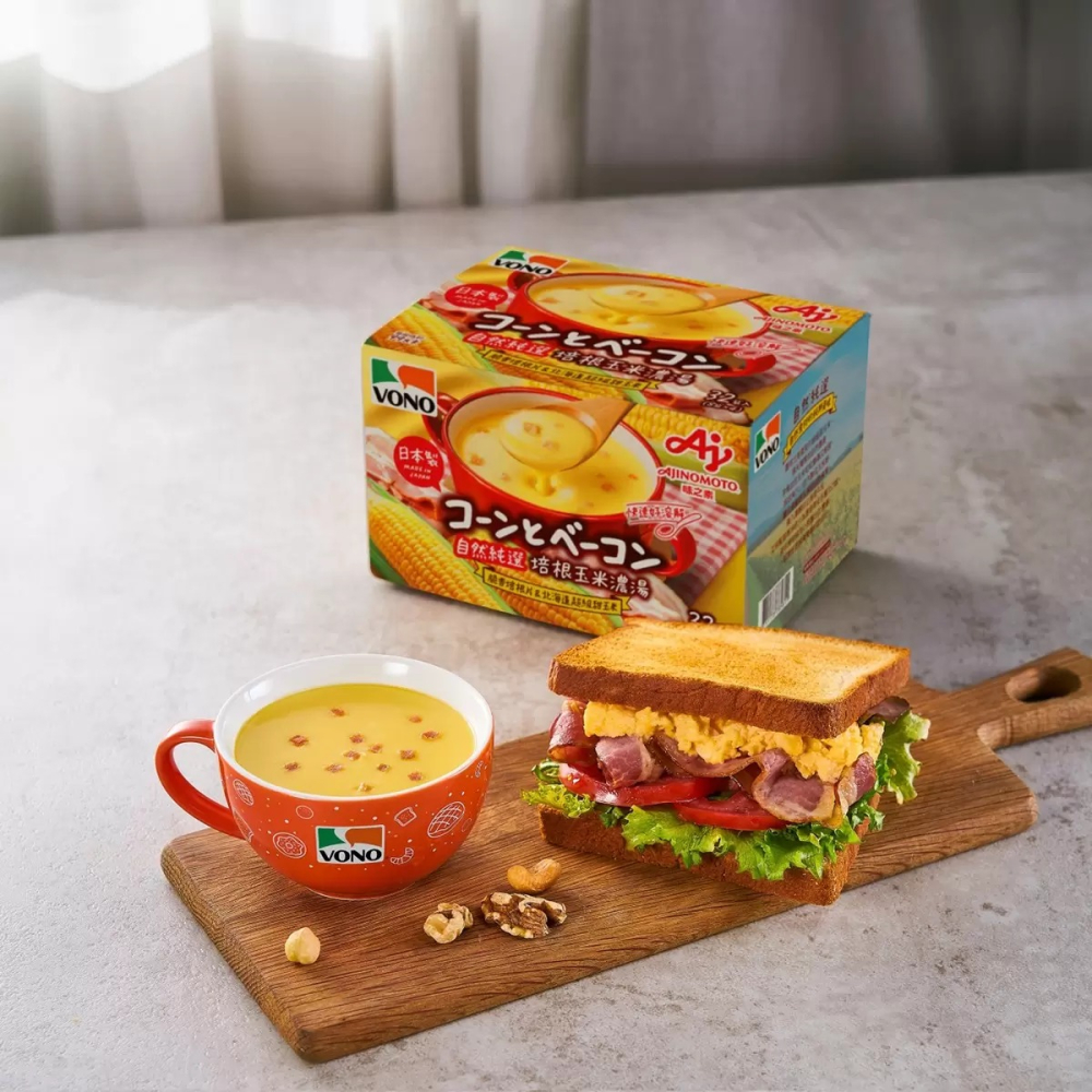 💥效期最新💥 VONO 培根玉米濃湯 19.4公克X32包 日本製 即沖熱湯 好市多代購 Costco代購-細節圖5