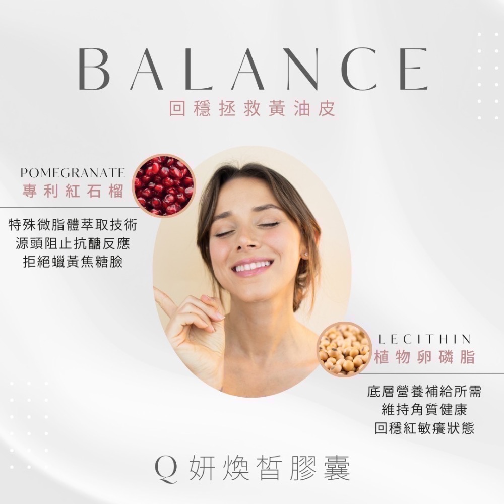 ✨Qiji🌟Q妍煥皙膠囊（60粒/盒）-細節圖7