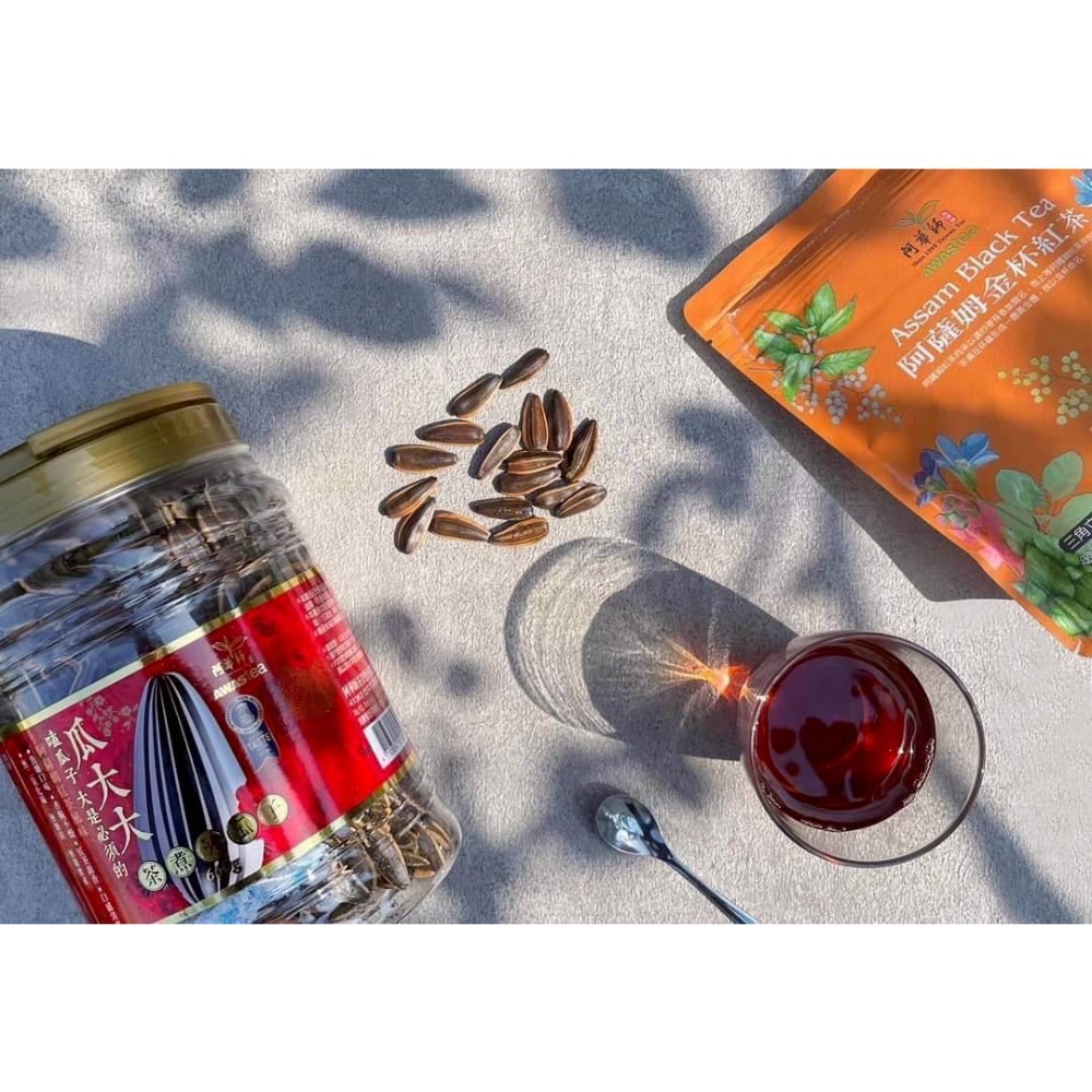 🌱阿華師✨瓜大大阿薩姆紅茶葵瓜子（660g/罐）-細節圖5