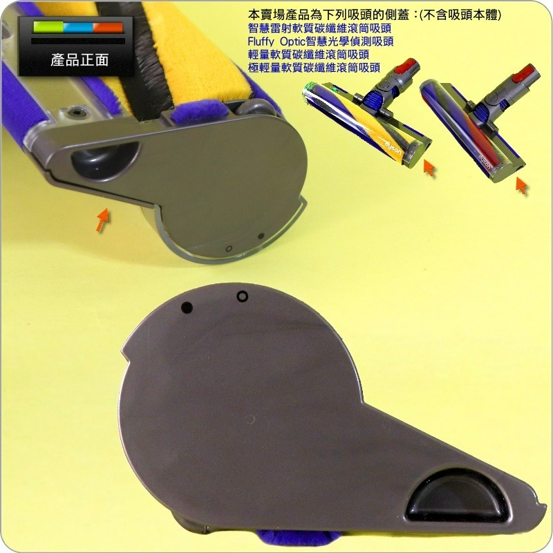 #鈺珩#DYSON原廠【袋裝側蓋】適用：智慧雷射吸頭425995-02、442897 V12s SV46 SV49-細節圖4