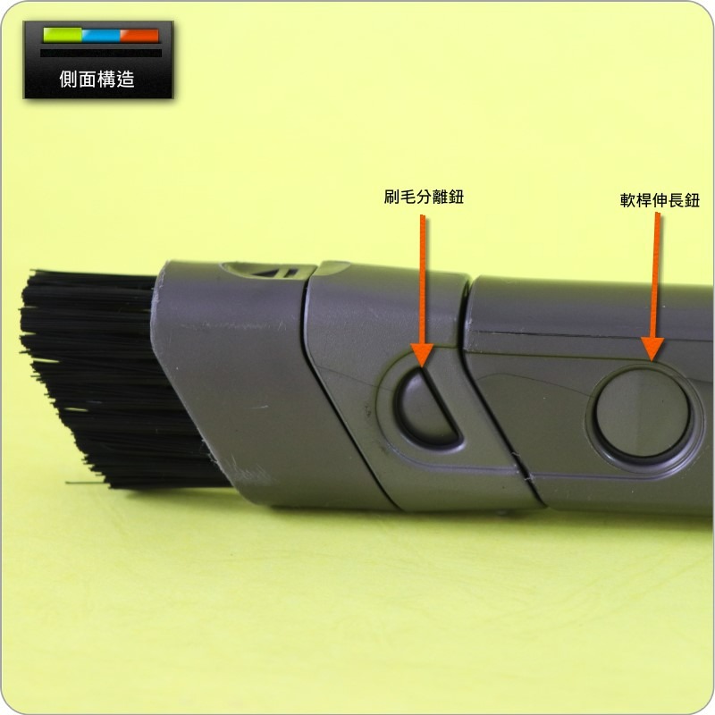 #鈺珩#Dyson【原廠．二手】彈性狹縫吸頭可伸長彎曲軟管、沙發隙縫車內細縫狹小角落V6 DC74 DC62 SV03-細節圖5