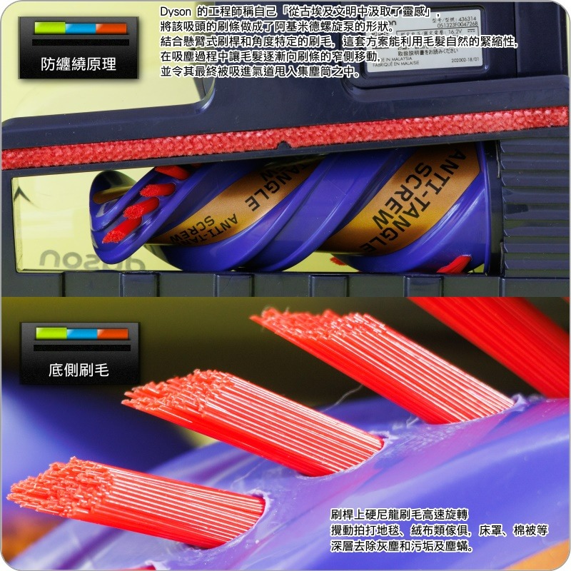#鈺珩#DYSON原廠【金】無纏結錐形吸頭Gen5Detect SV23電動塵蟎吸頭、床墊吸頭、螺旋吸頭【436314】-細節圖7