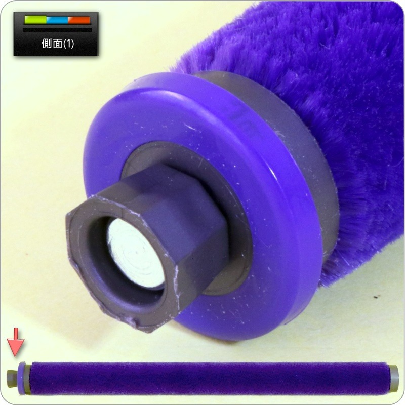 #鈺珩#Dyson原廠【盒裝-後滾筒】適用軟質碳纖維滾筒吸頭Fluffy、112232、112232-4-細節圖6
