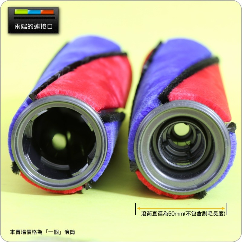 #鈺珩#Dyson原廠【盒裝滾筒】適SV10E軟質碳纖維滾筒吸頭、Fluffy軟絨毛刷滾筒吸頭SV25 V10 SV12-細節圖3