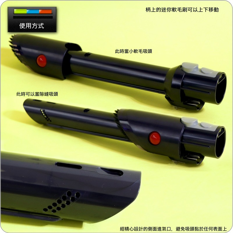 #鈺珩#Dyson原廠【盒裝】內建除塵及隙縫吸頭in built crevice tool【973166-02】SV23-細節圖5