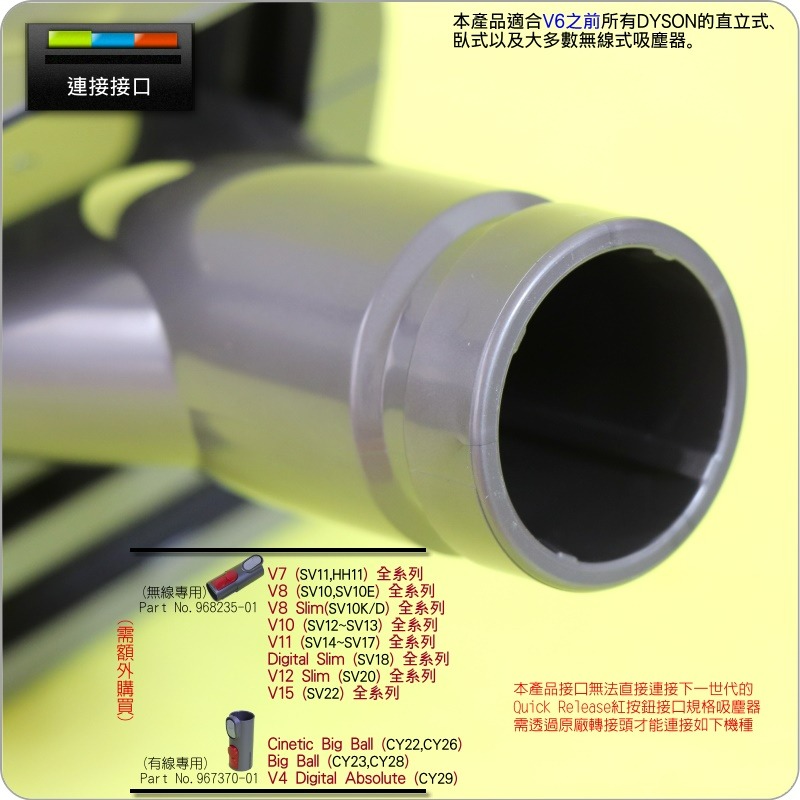 #鈺珩#Dyson原廠【彩盒裝】寵物清潔工具、狗毛刷狗毛吸頭貓毛刷寵物毛吸頭V6 SV03 SV05 SV07 SV09-細節圖4