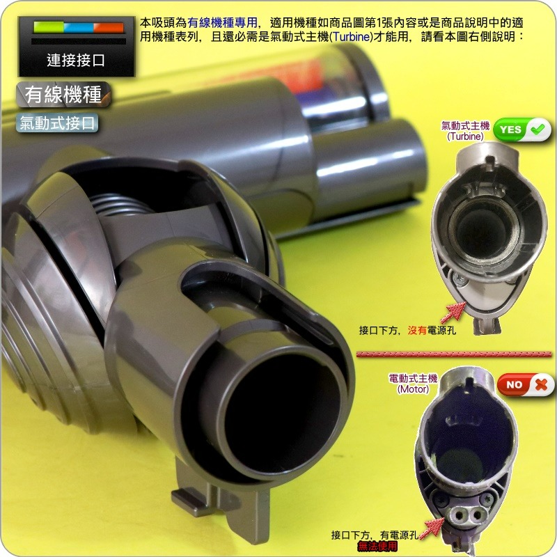 #鈺珩#原廠碳纖維毛刷吸頭【寬265mm】DC63氣動吸頭Turbine Head氣動渦輪吸頭CY24 DC52絨毛地毯-細節圖4