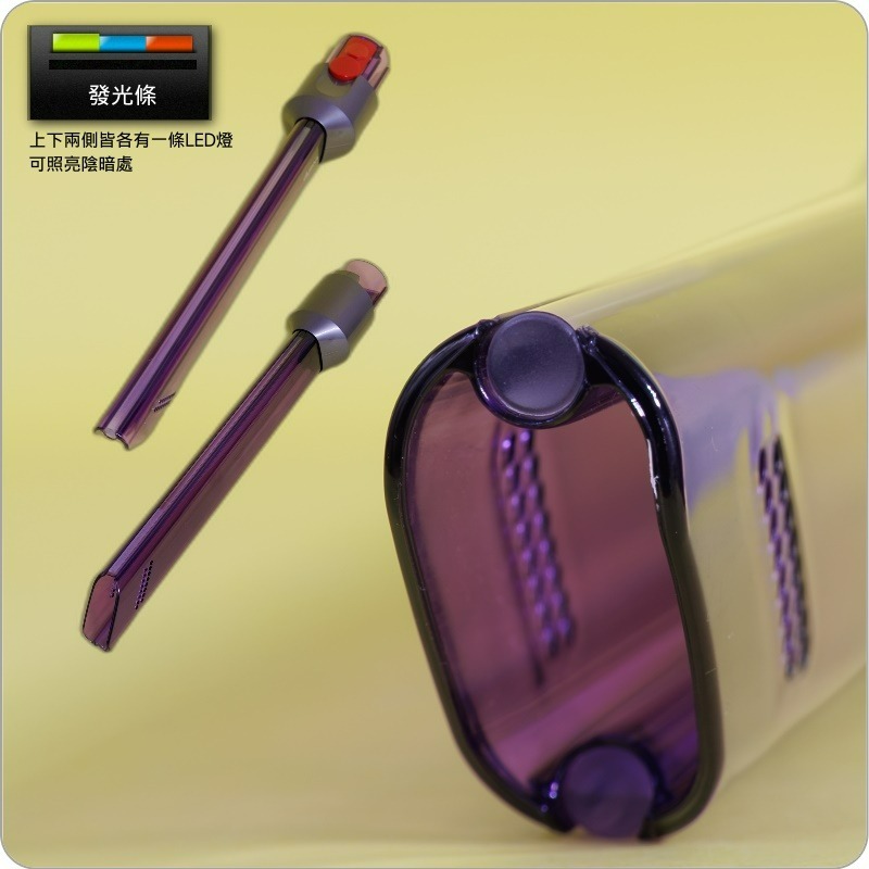 #鈺珩#Dyson原廠【盒裝-斜接口版】Digital Slim LED隙縫清潔吸頭、LED細縫吸頭、LED吸頭SV18-細節圖7
