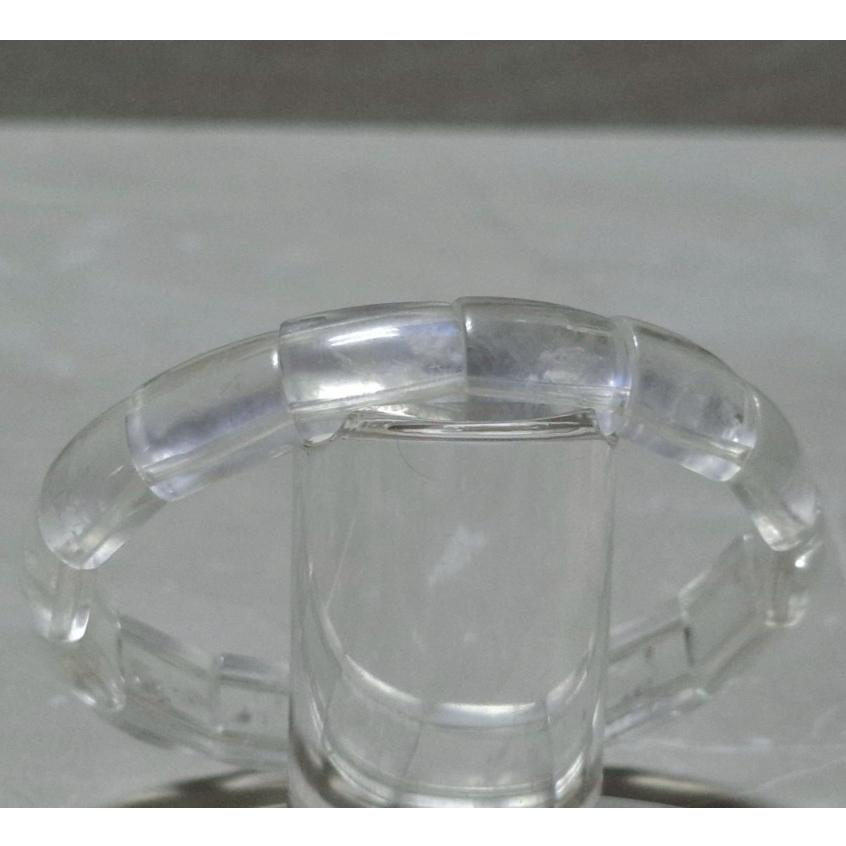 【三寶坊】天然藍月光手排 清透月光石 藍月光石手環 月光石鐲排-細節圖4