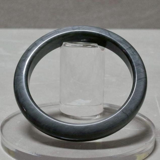 【三寶坊】天然鷹眼石手鐲 52圈口 平安鐲 手鐲小圈口 N560-細節圖5