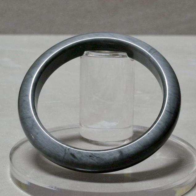 【三寶坊】天然鷹眼石手鐲 52圈口 平安鐲 手鐲小圈口 N560-細節圖6