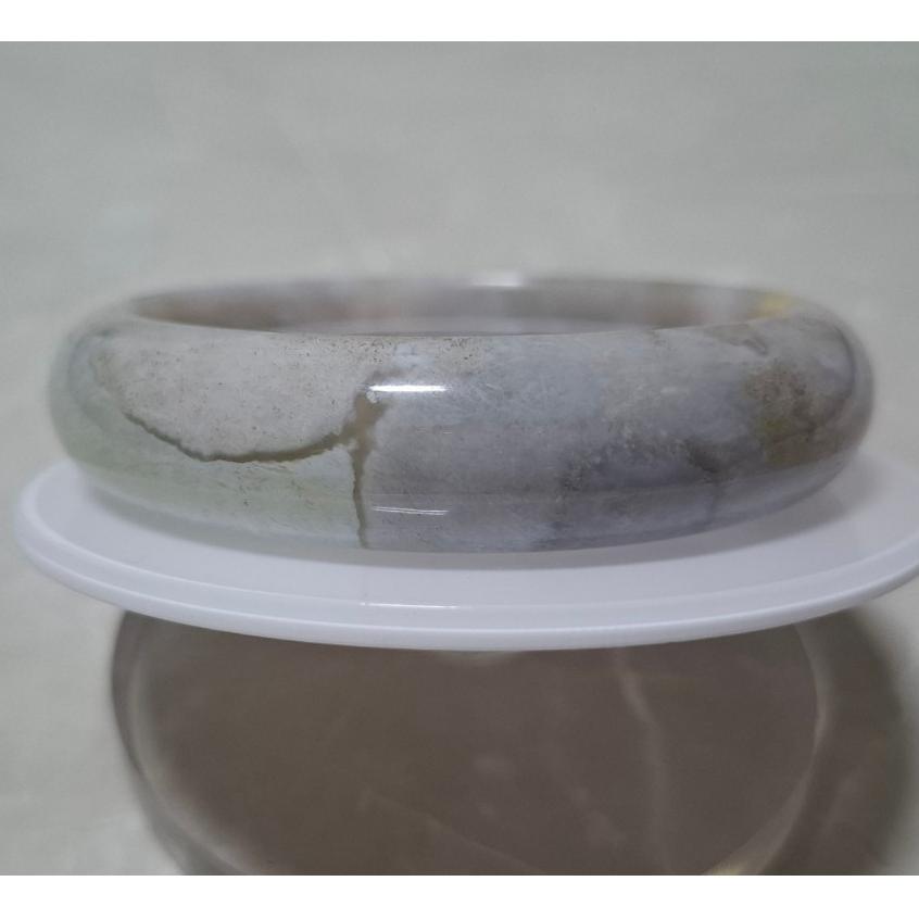 【三寶坊】天然櫻花瑪瑙手鐲 56圈口 平安鐲 瑪瑙手鐲小圈口 N491-細節圖5