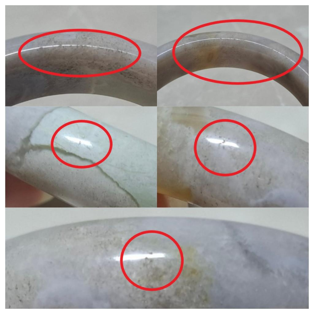 【三寶坊】天然櫻花瑪瑙手鐲 56圈口 平安鐲 瑪瑙手鐲小圈口 N491-細節圖7