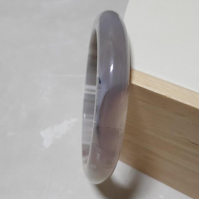 【三寶坊】天然櫻花瑪瑙手鐲 56圈口 細鐲 平安鐲 瑪瑙手鐲小圈口 N420-細節圖4