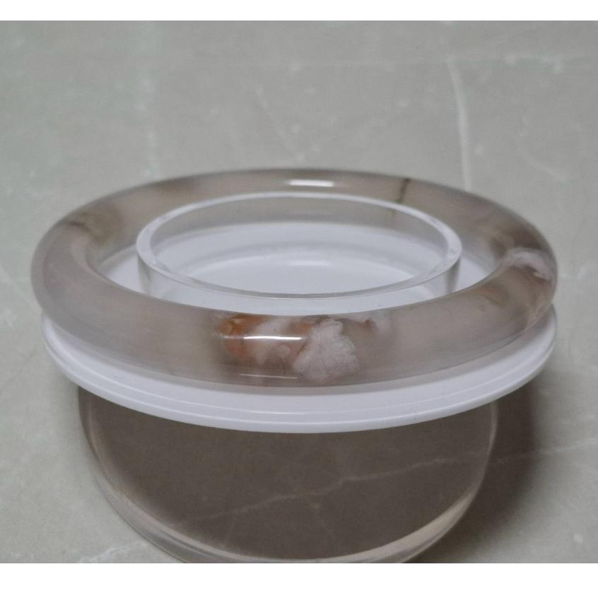 【三寶坊】天然櫻花瑪瑙手鐲 63圈口 圓條 瑪瑙手鐲大圈口 N529-細節圖4