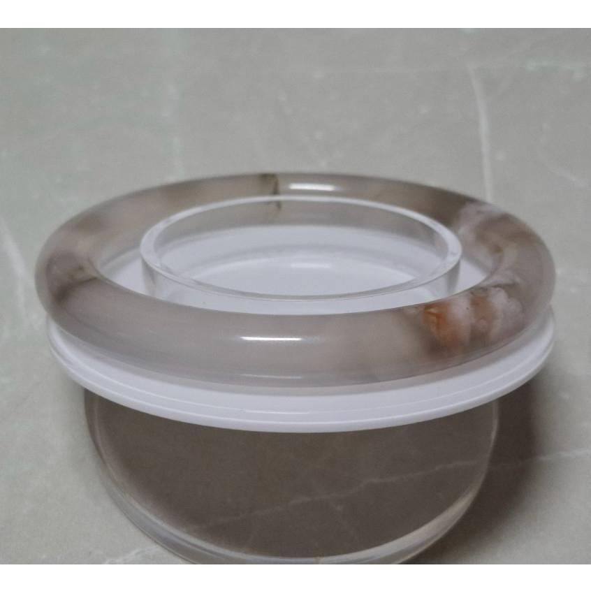 【三寶坊】天然櫻花瑪瑙手鐲 63圈口 圓條 瑪瑙手鐲大圈口 N529-細節圖7