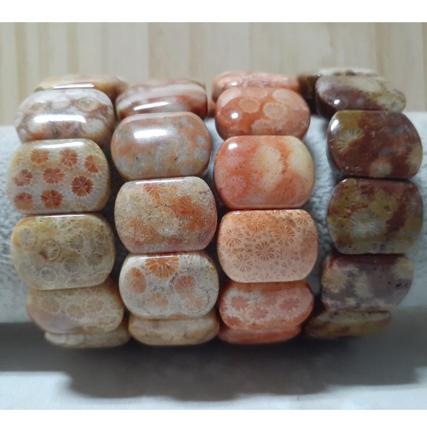 【三寶坊】天然珊瑚玉手排 特色系列 珊瑚玉手牌 珊瑚玉手鍊 Y59-Y62-細節圖2