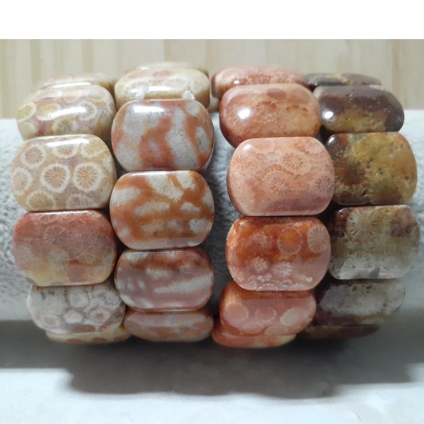 【三寶坊】天然珊瑚玉手排 特色系列 珊瑚玉手牌 珊瑚玉手鍊 Y59-Y62-細節圖3