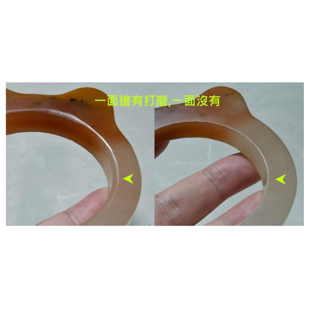 【三寶坊】天然佘太翠手鐲 55圈口 貴妃鐲 貓鐲 佘太覓緣手鐲小圈口 N548-細節圖7