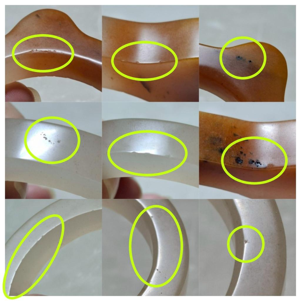 【三寶坊】天然佘太翠手鐲 55圈口 貴妃鐲 貓鐲 佘太覓緣手鐲小圈口 N548-細節圖8