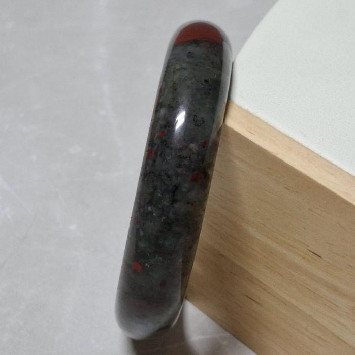 【三寶坊】天然龍血石手鐲 54圈口 平安鐲 手鐲小圈口 N540-細節圖4