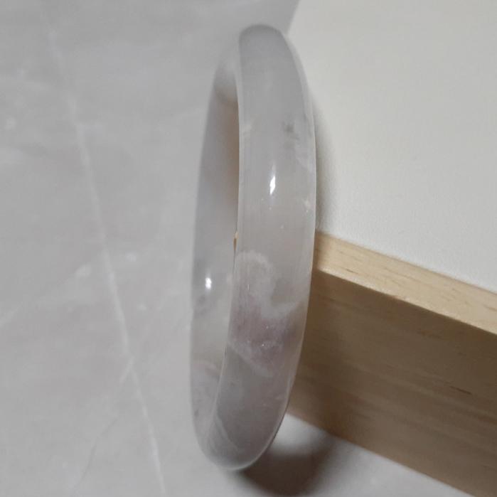 【三寶坊】天然櫻花瑪瑙手鐲 57圈口 圓條 瑪瑙手鐲小圈口 N417-細節圖5