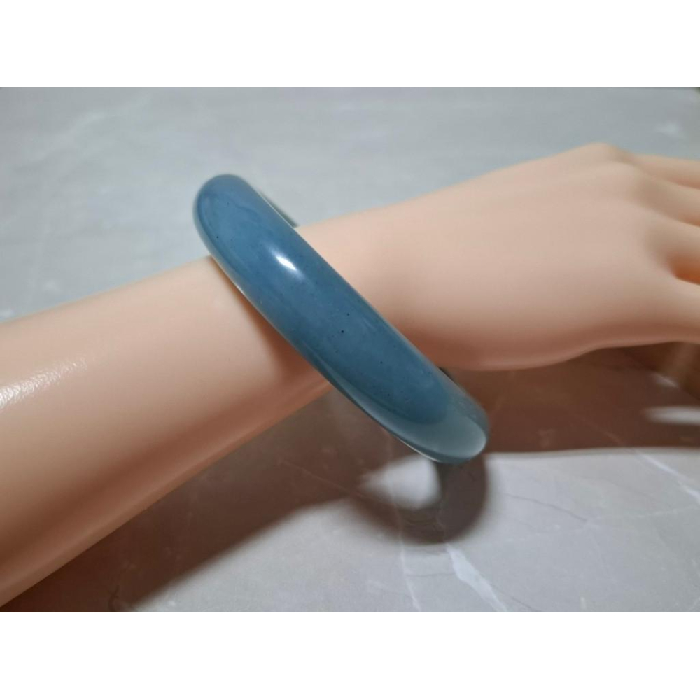 【三寶坊】天然羥磷鋁手鐲 62圈口 平安鐲 羥磷鋁石手鐲大圈口 N437-細節圖7