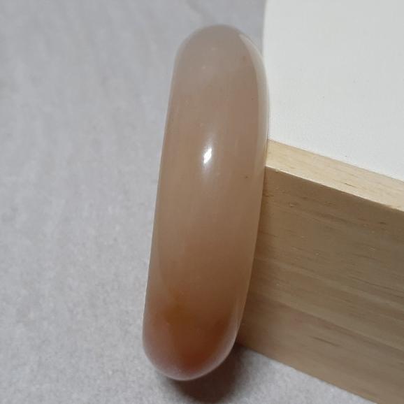 【三寶坊】天然佘太翠手鐲 56圈口 佘太糖料 平安鐲 手鐲小圈口 N307-細節圖2