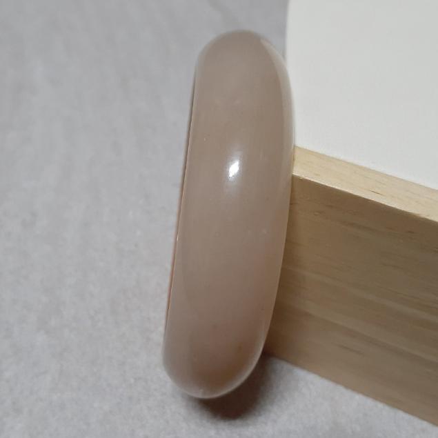 【三寶坊】天然佘太翠手鐲 56圈口 佘太糖料 平安鐲 手鐲小圈口 N307-細節圖4