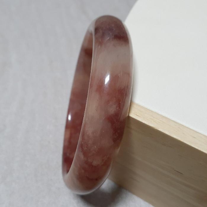 【三寶坊】天然金絲玉手鐲 62圈口 平安鐲 手鐲大圈口 N214-細節圖2