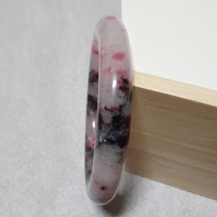 【三寶坊】天然櫻花雨手鐲 51圈口 薔薇輝手鐲 圓條 手鐲小圈口 N364-細節圖3