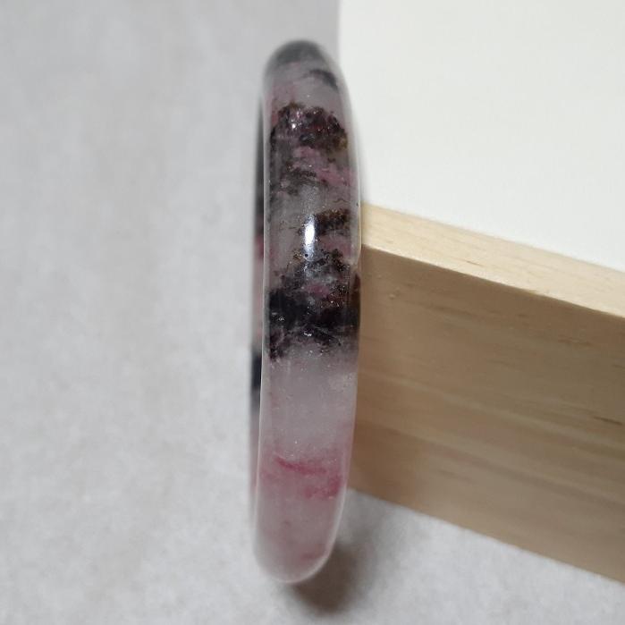 【三寶坊】天然櫻花雨手鐲 51圈口 薔薇輝手鐲 圓條 手鐲小圈口 N364-細節圖5