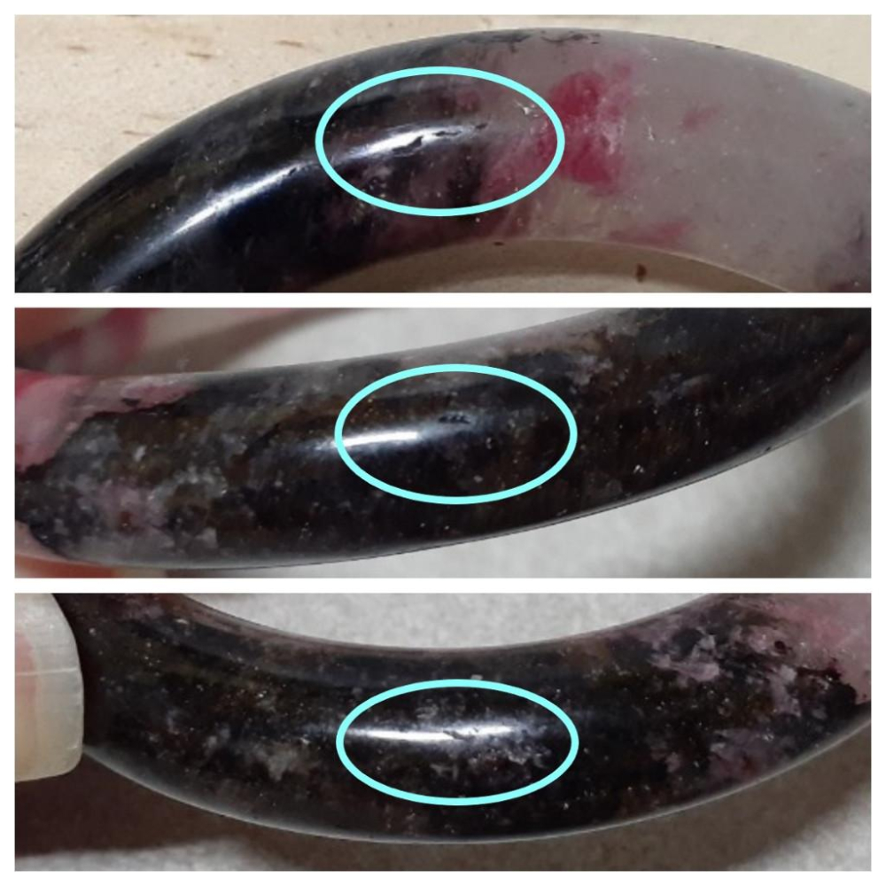 【三寶坊】天然櫻花雨手鐲 51圈口 薔薇輝手鐲 圓條 手鐲小圈口 N364-細節圖8