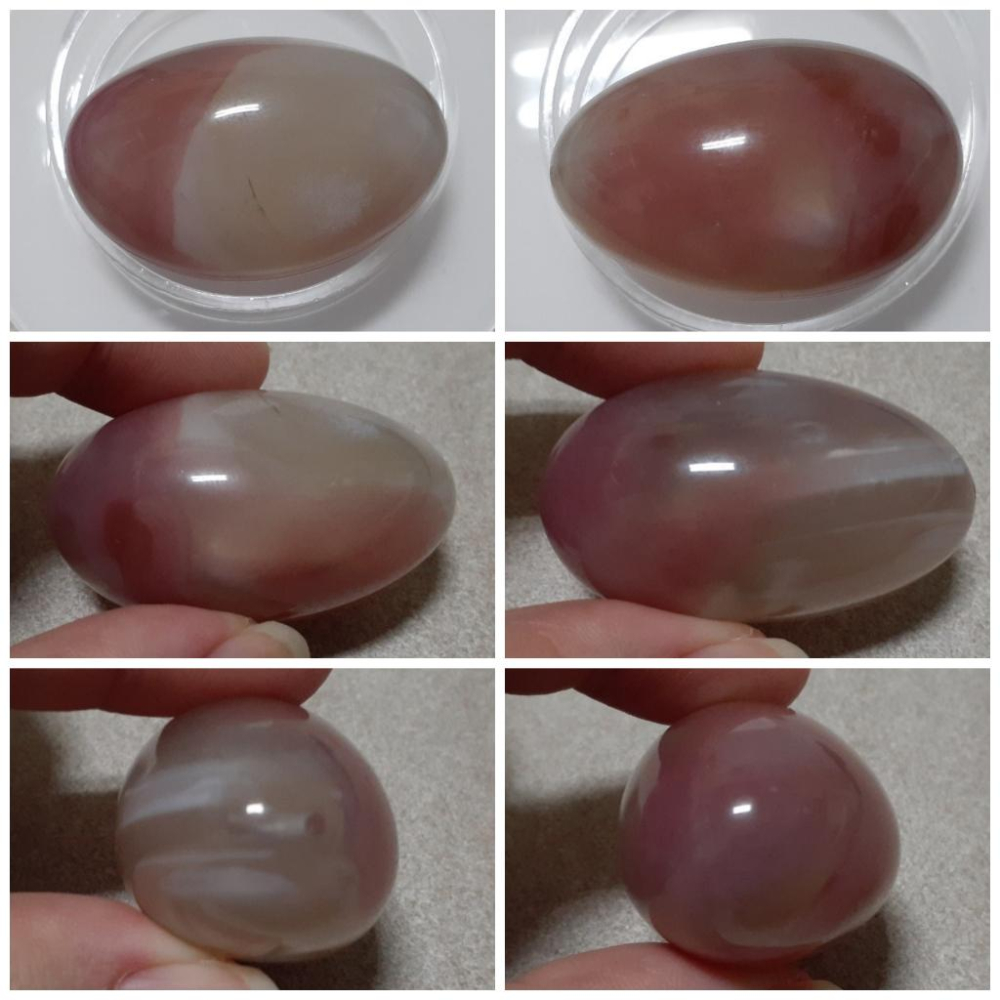 【三寶坊】天然瑪瑙 原礦 原石 手把件 小擺件/能量石 教學標本石 原礦標本 水晶原礦 手玩石 好運石 奇石-細節圖8