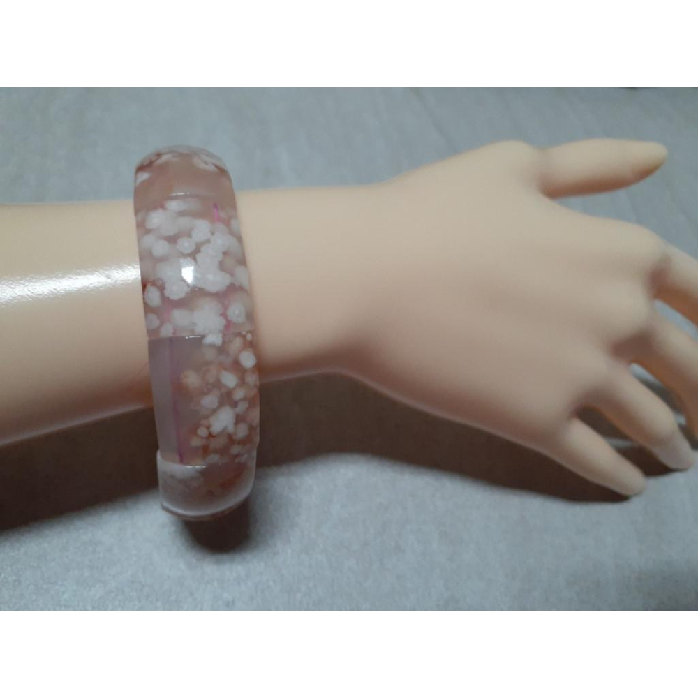 【三寶坊】天然櫻花瑪瑙 瑪瑙 手串/手珠/手鍊/手排/手環 水晶-細節圖7