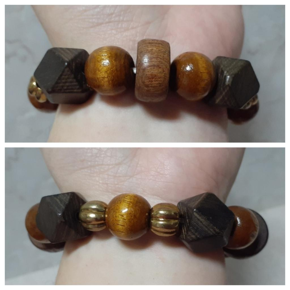 【三寶坊】設計款原木手串/手珠/手鍊/手環 設計手串 男朋友手鍊-細節圖4