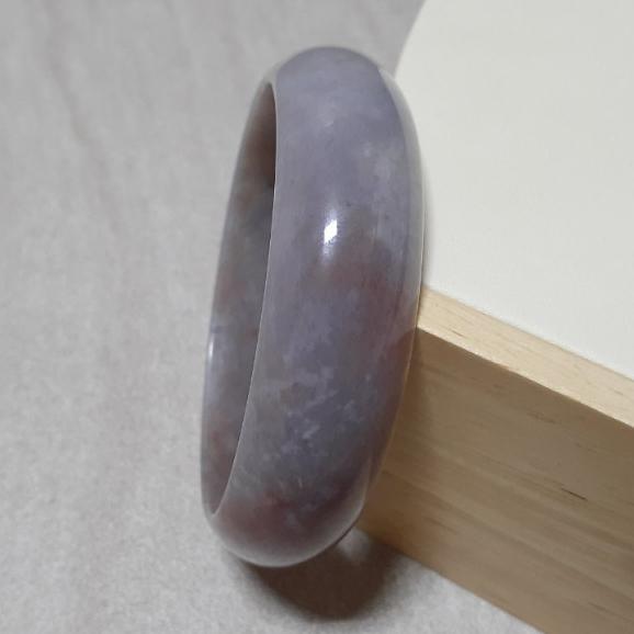 【三寶坊】天然水草瑪瑙手鐲 62圈口 紅紫 水晶 平安鐲 海洋碧玉 手鐲大圈口 N199-細節圖2