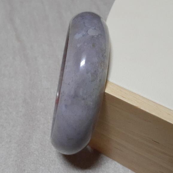 【三寶坊】天然水草瑪瑙手鐲 62圈口 紅紫 水晶 平安鐲 海洋碧玉 手鐲大圈口 N199-細節圖3