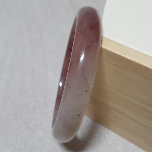 【三寶坊】天然佘太翠手鐲 55圈口 佘太芋泥波波 平安鐲 手鐲小圈口 N308-細節圖4