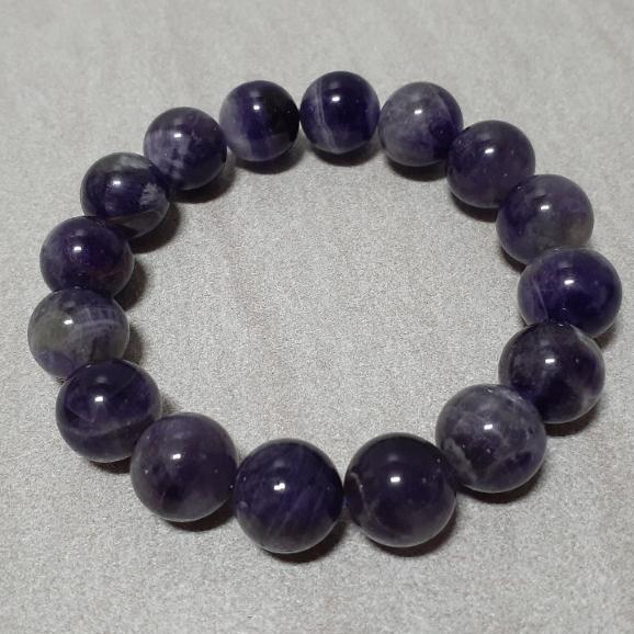 【三寶坊】天然紫水晶 13mm 手串/手珠/手鍊/手環-細節圖4