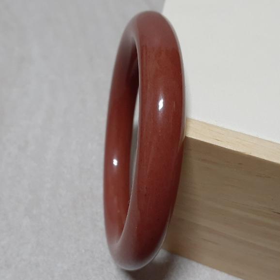 【三寶坊】天然佘太翠手鐲 55圈口 佘太紅 圓條 手鐲小圈口 N303-細節圖6