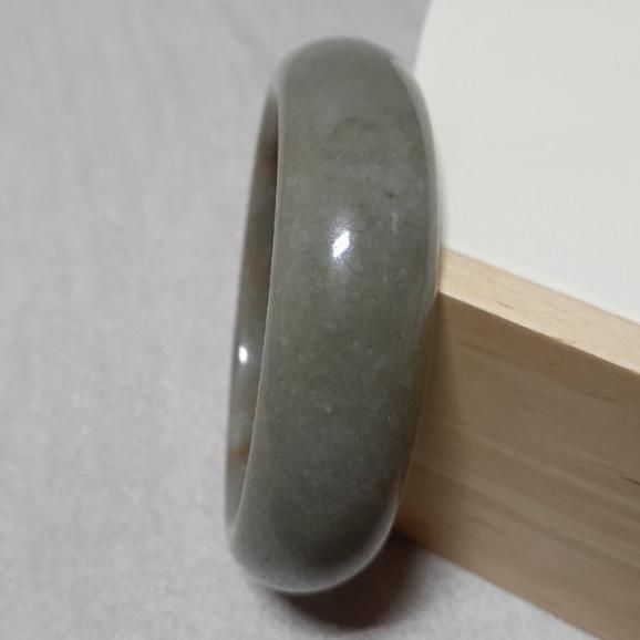 【三寶坊】天然佘太翠手鐲 56圈口 佘太綠 平安鐲 手鐲大圈口 N300-細節圖4