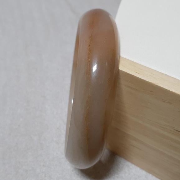 【三寶坊】天然佘太翠手鐲 56圈口 佘太糖料 平安鐲 手鐲小圈口 N306-細節圖3