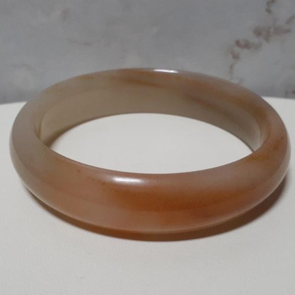 【三寶坊】天然佘太翠手鐲 56圈口 佘太糖料 平安鐲 手鐲小圈口 N306-細節圖5