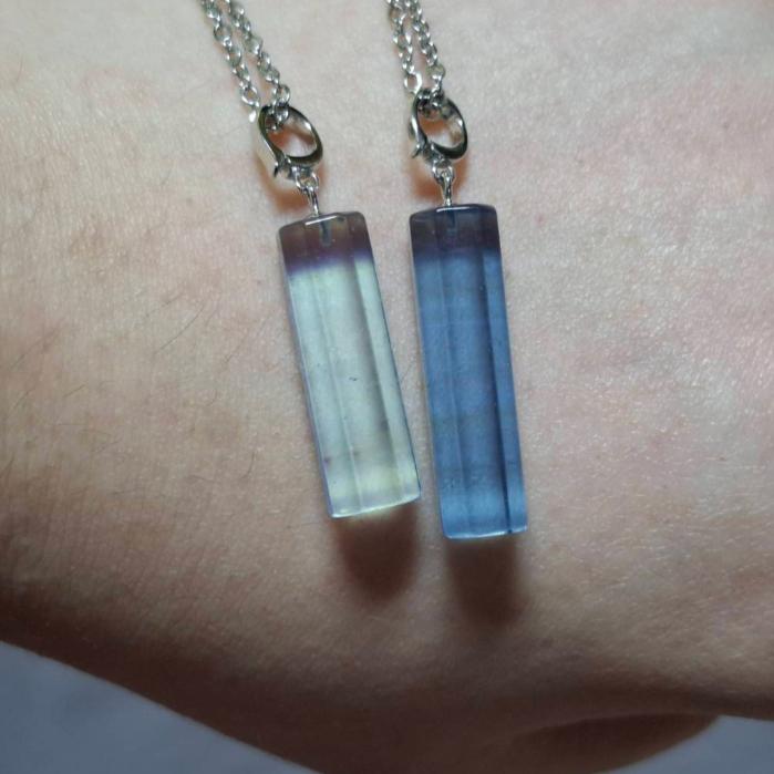 【三寶坊】海藍寶項鍊 魔鬼海藍寶純銀吊墜 海藍寶墜子 海藍寶純銀項鍊 星辰大海-細節圖4