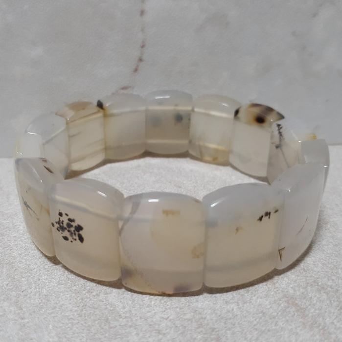 【三寶坊】天然海洋瑪瑙 手排/手環 20mm 18手圍-細節圖3