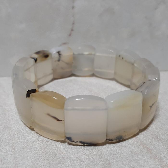 【三寶坊】天然海洋瑪瑙 手排/手環 20mm 18手圍-細節圖4