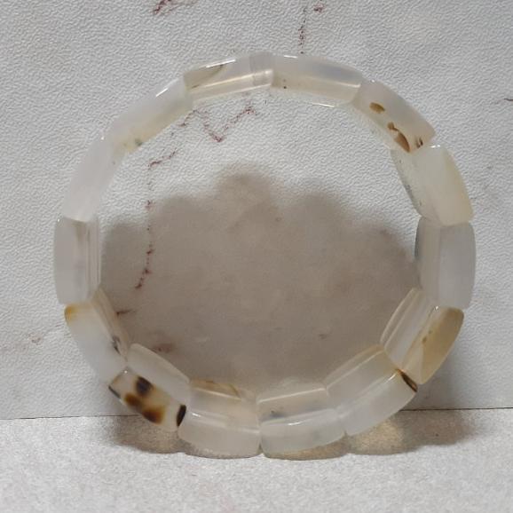 【三寶坊】天然海洋瑪瑙 手排/手環 20mm 18手圍-細節圖5